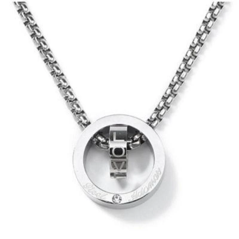 Eternal Love Couple Necklace ON352 1 Eternal Love Couple Necklace ON352