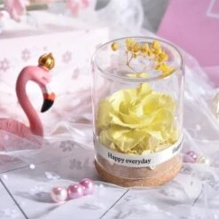 Everlasting Flower Gift -EgrilDoll Fashion Outlet Store everlasting flower gift 10 yellow 427