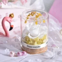 Everlasting Flower Gift -EgrilDoll Fashion Outlet Store everlasting flower gift 11 white 232