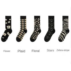 Fashion Harajuku Black Comfy Socks ON356 12 Fashion Harajuku Black Comfy Socks ON356 -EgrilDoll Fashion Outlet Store fashion harajuku black comfy socks on356 604
