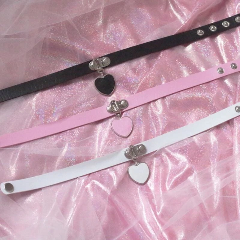 Fashion Sweet Cute Heart-shaped Necklace EG252 2 Fashion Sweet Cute Heart-shaped Necklace EG252 - Image 2