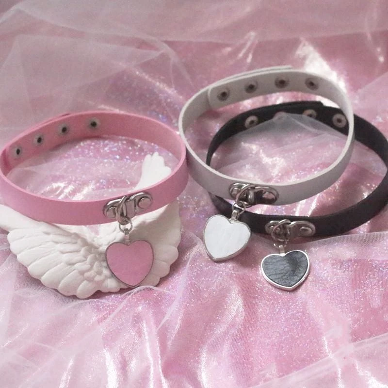 Fashion Sweet Cute Heart-shaped Necklace EG252 1 Fashion Sweet Cute Heart-shaped Necklace EG252