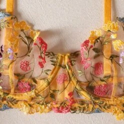 Floral Lingerie Set -EgrilDoll Fashion Outlet Store floral lingerie set 219
