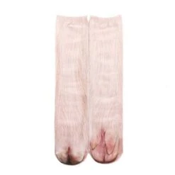 Funny Chicken/Cat/Pig Feet Cotton 3D Black And White Over Knee Long Socks BE479 25 Funny Chicken/Cat/Pig Feet Cotton 3D Black And White Over Knee Long Socks BE479 -EgrilDoll Fashion Outlet Store funny chickencatpig feet cotton 3d black and white over knee long socks be479 665