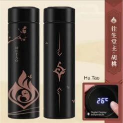 Genshin Impact Black Vision Tumbler ON383 -EgrilDoll Fashion Outlet Store genshin impact black vision tumbler on383 304 stainless steel hu tao 658