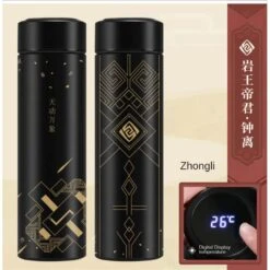 Genshin Impact Black Vision Tumbler ON383 -EgrilDoll Fashion Outlet Store genshin impact black vision tumbler on383 304 stainless steel zhongli 335