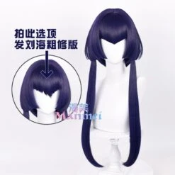 Genshin Impact Candace Blue Cosplay Wig ON160 -EgrilDoll Fashion Outlet Store genshin impact candace blue cosplay wig on160 average size factory finished triangle 397