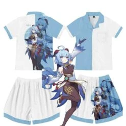 Genshin Impact Character Homewear Pajamas ON423 17 Genshin Impact Character Homewear Pajamas ON423 -EgrilDoll Fashion Outlet Store genshin impact character homewear pajamas on423 ganyu xxs pajama set 452