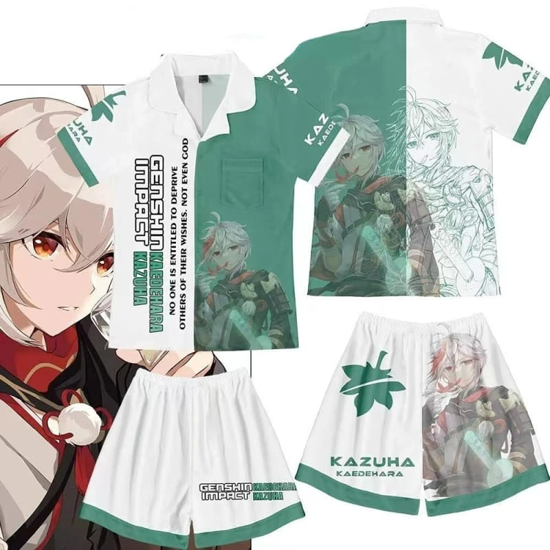 Genshin Impact Character Homewear Pajamas ON423 3 Genshin Impact Character Homewear Pajamas ON423 - Image 3