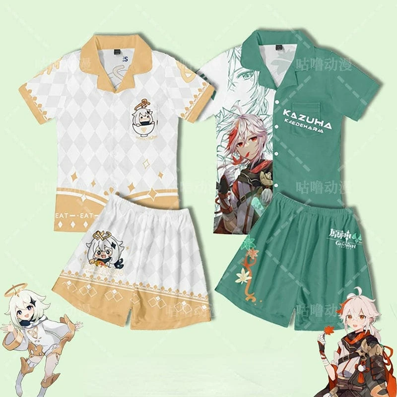 Genshin Impact Character Homewear Pajamas ON423 1 Genshin Impact Character Homewear Pajamas ON423