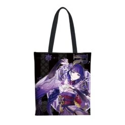 Genshin Impact Cute Black Tote Bags ON389 -EgrilDoll Fashion Outlet Store genshin impact cute black tote bags on389 bag 104