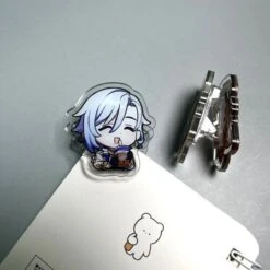 Genshin Impact Cute Chibi Emojis Clip Stands ON418 -EgrilDoll Fashion Outlet Store genshin impact cute chibi emojis clip stands on418 4cm interlayer ayato circum 604