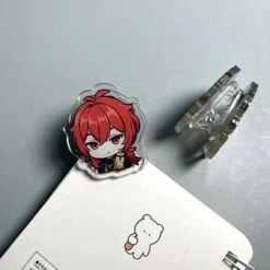 Genshin Impact Cute Chibi Emojis Clip Stands ON418 -EgrilDoll Fashion Outlet Store genshin impact cute chibi emojis clip stands on418 4cm interlayer diluc circum 181