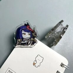 Genshin Impact Cute Chibi Emojis Clip Stands ON418 -EgrilDoll Fashion Outlet Store genshin impact cute chibi emojis clip stands on418 4cm interlayer kujo sara circum 612