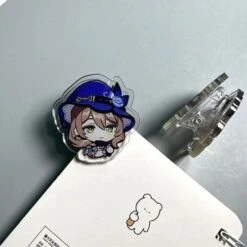 Genshin Impact Cute Chibi Emojis Clip Stands ON418 -EgrilDoll Fashion Outlet Store genshin impact cute chibi emojis clip stands on418 4cm interlayer lisa circum 724