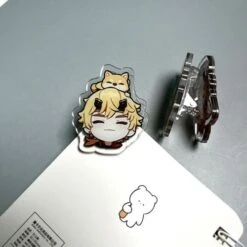 Genshin Impact Cute Chibi Emojis Clip Stands ON418 -EgrilDoll Fashion Outlet Store genshin impact cute chibi emojis clip stands on418 4cm interlayer thoma circum 437