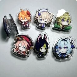 Genshin Impact Cute Chibi Emojis Clip Stands ON418 -EgrilDoll Fashion Outlet Store genshin impact cute chibi emojis clip stands on418 circum 320
