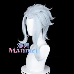 Genshin Impact Dottore Fatui Harbingers Silver Cosplay Wig ON156 -EgrilDoll Fashion Outlet Store genshin impact dottore fatui harbingers silver cosplay wig on156 average 971