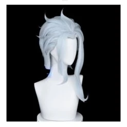 Genshin Impact Dottore Fatui Harbingers Silver Cosplay Wig ON156