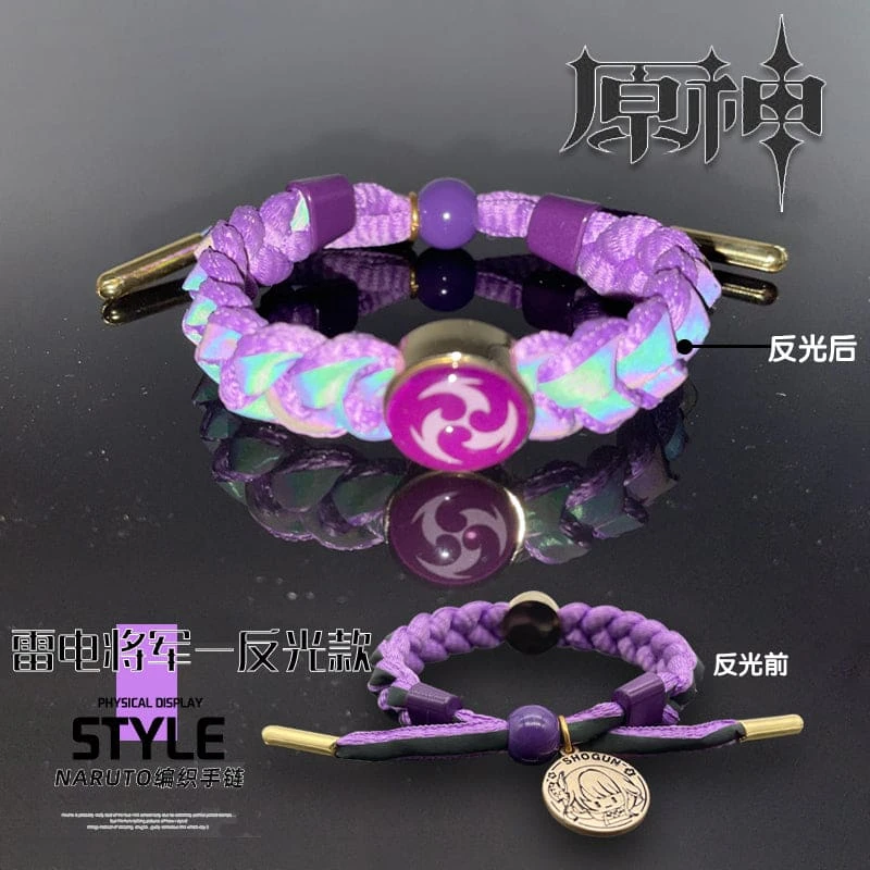 Genshin Impact Glow In The Dark Kawaii Friend Bracelet ON390 3 Genshin Impact Glow In The Dark Kawaii Friend Bracelet ON390 - Image 3