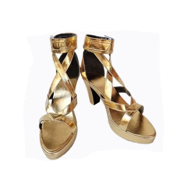 Genshin Impact Sumeru Candace Cosplay Shoes HW6 1 Genshin Impact Sumeru Candace Cosplay Shoes HW6