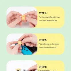 GG 4PCS Kawaii Stars And Peaches Thumb Grip ON522 -EgrilDoll Fashion Outlet Store gg 4pcs kawaii stars and peaches thumb grip on522 685