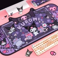 GG Gamer Girl Cartoon Kuromi Game Mousepad ON501 -EgrilDoll Fashion Outlet Store gg gamer girl cartoon kuromi game mousepad on501 3mm 173