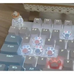 GG Kawaii Animal Paws Transparent Keycaps ON678
