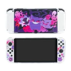GG Kawaii Gastly Poke Nintendo Thumb Grip ON525 -EgrilDoll Fashion Outlet Store gg kawaii gastly poke nintendo thumb grip on525 compatible with oled soft handle hard 710