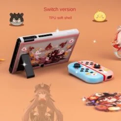 GG Kawaii Genshin Impact Hu Tao Transparent Nintendo Switch Protective Skin ON512 -EgrilDoll Fashion Outlet Store gg kawaii genshin impact hu tao transparent nintendo switch protective skin on512 466