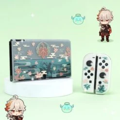 GG Kawaii Genshin Impact Kazuha Transparent Nintendo Switch Protective Skin ON516