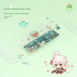 GG Kawaii Genshin Impact Kazuha Transparent Nintendo Switch Protective Skin ON516 -EgrilDoll Fashion Outlet Store gg kawaii genshin impact kazuha transparent nintendo switch protective skin on516 623