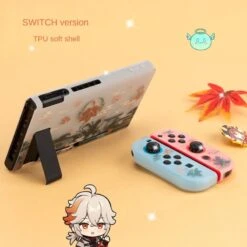 GG Kawaii Genshin Impact Kazuha Transparent Nintendo Switch Protective Skin ON516 -EgrilDoll Fashion Outlet Store gg kawaii genshin impact kazuha transparent nintendo switch protective skin on516 868