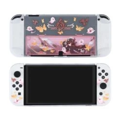 GG Kawaii Genshin Impact Kazuha Transparent Nintendo Switch Protective Skin ON516 -EgrilDoll Fashion Outlet Store gg kawaii genshin impact kazuha transparent nintendo switch protective skin on516 hu tao 253