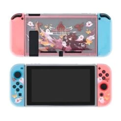 GG Kawaii Genshin Impact Kazuha Transparent Nintendo Switch Protective Skin ON516 -EgrilDoll Fashion Outlet Store gg kawaii genshin impact kazuha transparent nintendo switch protective skin on516 hu tao 864