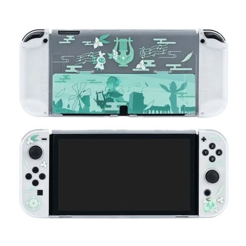 GG Kawaii Genshin Impact Venti Transparent Nintendo Switch Protective Skin ON503 7 GG Kawaii Genshin Impact Venti Transparent Nintendo Switch Protective Skin ON503 - Image 7