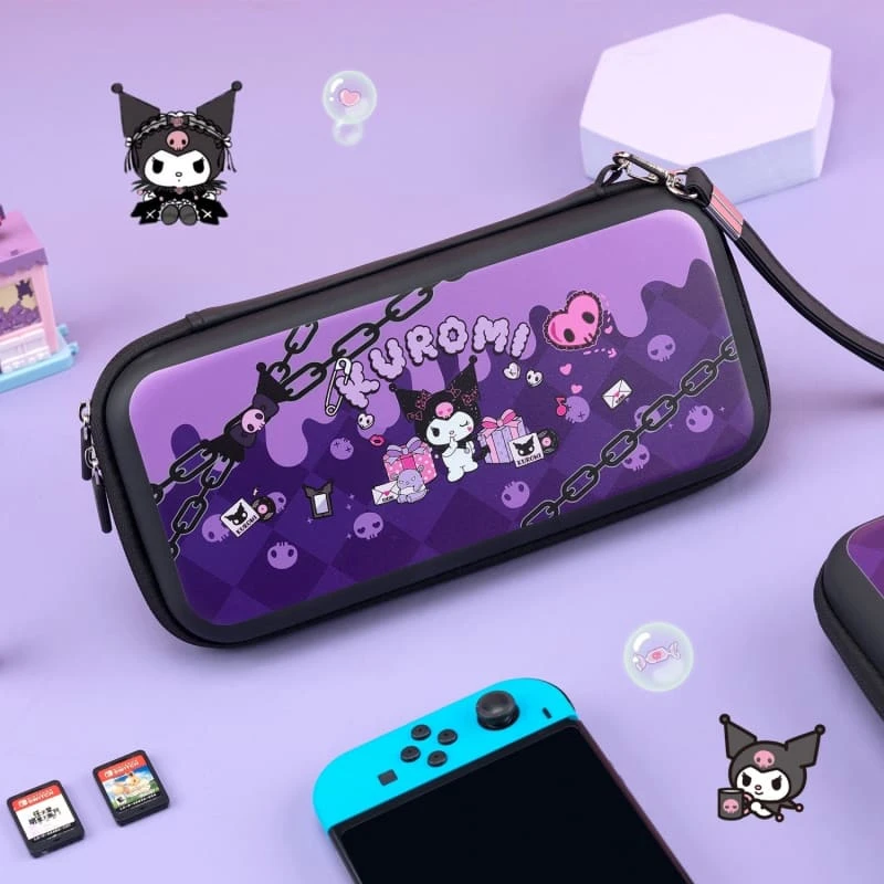 GG Kawaii Kuromi Nintendo Switch Oled Carry Case ON496 1 GG Kawaii Kuromi Nintendo Switch Oled Carry Case ON496