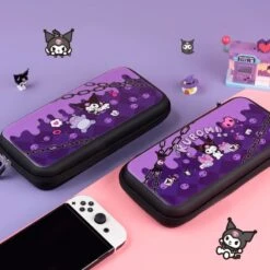 GG Kawaii Kuromi Nintendo Switch Oled Carry Case ON496 6 GG Kawaii Kuromi Nintendo Switch Oled Carry Case ON496 -EgrilDoll Fashion Outlet Store gg kawaii kuromi nintendo switch oled carry case on496 storage bag 464