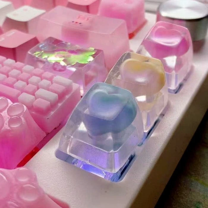 GG Love Heart Inside A Keycap ON683 5 GG Love Heart Inside A Keycap ON683 - Image 5