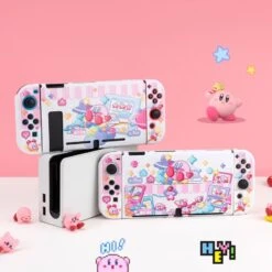 GG Nintendo Switch Oled Pink Pastel Kirbi Protective Skin ON499