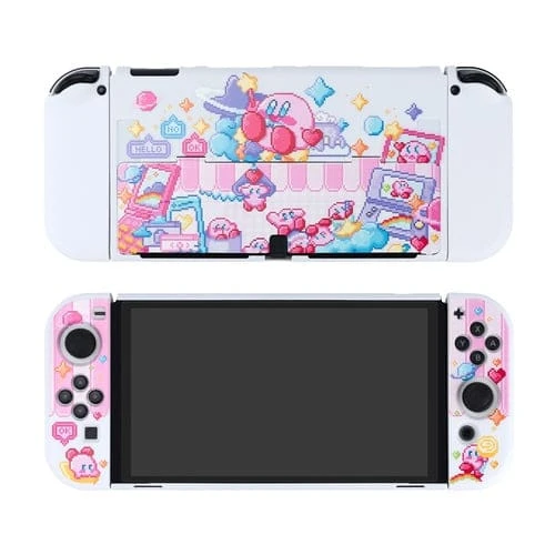 GG Nintendo Switch Oled Pink Pastel Kirbi Protective Skin ON499 7 GG Nintendo Switch Oled Pink Pastel Kirbi Protective Skin ON499 - Image 7