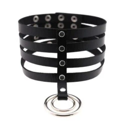 Gothic 4 Layer Collar Choker Necklace EG0019
