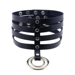 Gothic 4 Layer Collar Choker Necklace EG0019 -EgrilDoll Fashion Outlet Store gothic 4 layer collar choker necklace eg0019 dark blue 707
