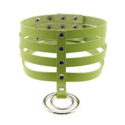 Gothic 4 Layer Collar Choker Necklace EG0019 -EgrilDoll Fashion Outlet Store gothic 4 layer collar choker necklace eg0019 green 932