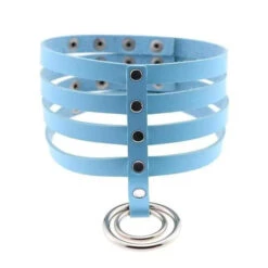 Gothic 4 Layer Collar Choker Necklace EG0019 -EgrilDoll Fashion Outlet Store gothic 4 layer collar choker necklace eg0019 light blue 574