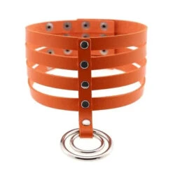 Gothic 4 Layer Collar Choker Necklace EG0019 -EgrilDoll Fashion Outlet Store gothic 4 layer collar choker necklace eg0019 orange 518