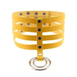 Gothic 4 Layer Collar Choker Necklace EG0019 -EgrilDoll Fashion Outlet Store gothic 4 layer collar choker necklace eg0019 yellow 455