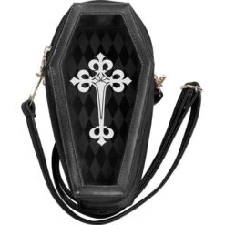 Gothic 5 Colors Coffin Kawaii Handbag EE0836 -EgrilDoll Fashion Outlet Store gothic 5 colors coffin kawaii handbag ee0836 black purse 653
