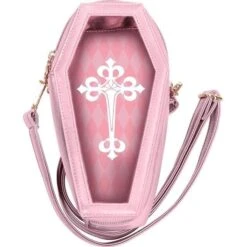 Gothic 5 Colors Coffin Kawaii Handbag EE0836 -EgrilDoll Fashion Outlet Store gothic 5 colors coffin kawaii handbag ee0836 pink purse 855