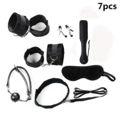 Gothic Adult Toy Bondage Set EG009 -EgrilDoll Fashion Outlet Store gothic adult toy bondage set eg009 black 7pcs 581
